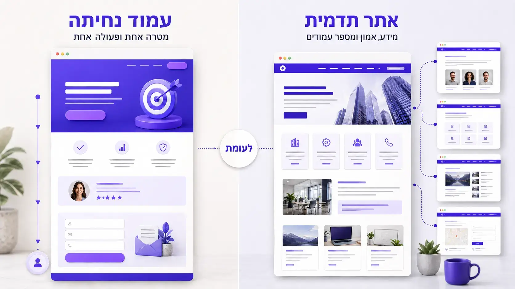 עמוד נחיתה או אתר תדמית לעסק (1)