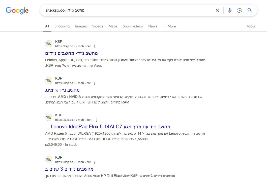 קניבליזציה של מילות מפתח בקידום אורגני